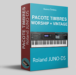 Pacote de timbres Worship + Vintage para Roland JUNO-DS