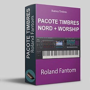 Pacote de timbres Nord + Worship para Roland Fantom e Fantom EX