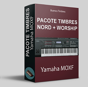 Pacote de timbres Nord + Worship para Yamaha MOXF