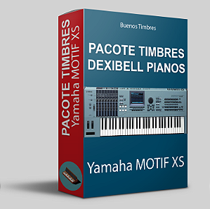 Pacote de timbres de piano Dexibell para Yamaha Motif-XS e Motif-XF