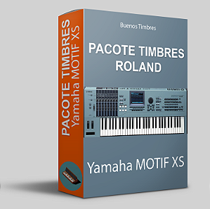 Pacote de Timbres Roland para Yamaha Motif-XS e Motif-XF