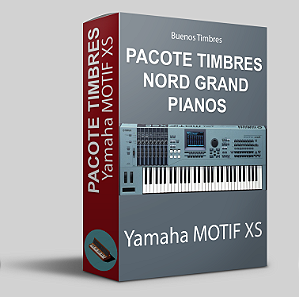 Pacote de Timbres Nord Grand Pianos para Yamaha Motif XS e Motif XF