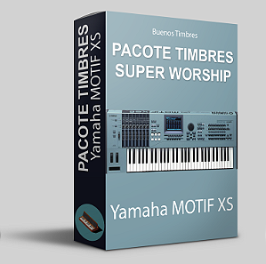Pacote de Timbres Super Worship para Yamaha Motif XS e Motif XF