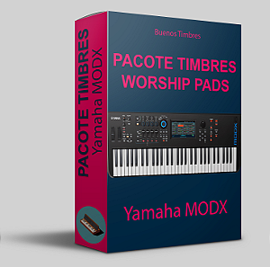 Pacote de Timbres Worship Pads para Yamaha MODX, MODX+ e Montage
