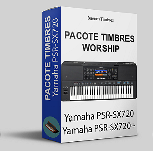 Pacote de Timbres Worship para Yamaha PSR-SX720 e PSR-SX720+