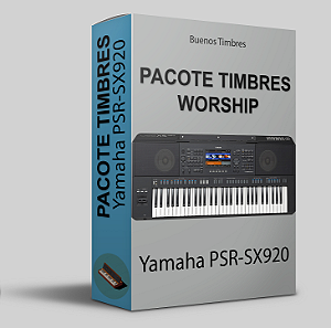 Pacote de Timbres Worship para Yamaha PSR-SX920