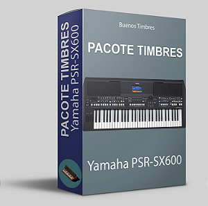 Pacote de Timbres para Yamaha PSR-SX600