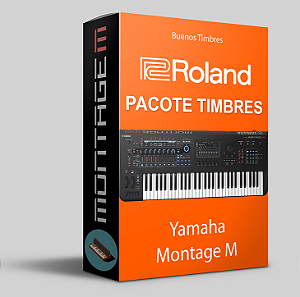 Pacote de Timbres Complete Roland para Yamaha Montage M