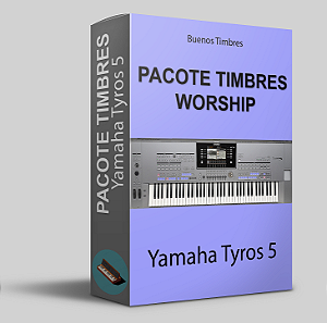 Pacote de Timbres Worship para Yamaha Tyros 5