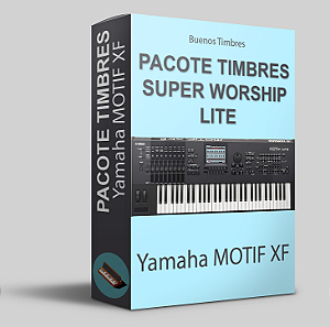 Pacote de Timbres Super Worship Lite para Yamaha Motif XF