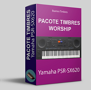 Pacote de Timbres Worship para Yamaha PSR-SX620