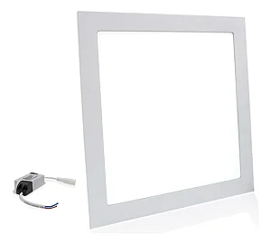 Painel Quadrado Embutir 18w 3000k
