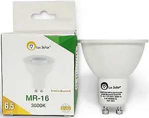 Lampada Dicroic Mr16 6.5w Gu-10 4000k Bivolt Geral