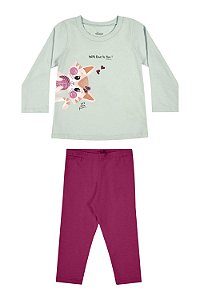 Conjunto Feminino Meia Estação Alegria