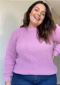 Tricot Plus Size Rosa Candy
