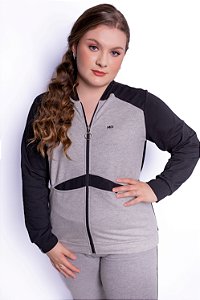 Casaco de Moletom com Bolso 2 Cores
