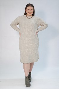 Vestido com Arans e Tranças