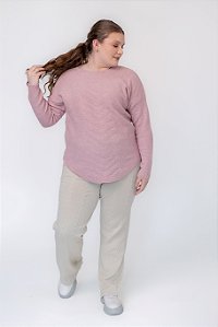 Blusa Ampla com Elastano