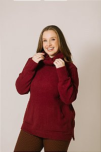 Blusa com Gola Avulsa Tempo Calmo