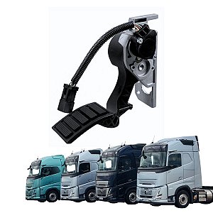 PEDAL DO ACELERADOR PARA VOLVO FH12 COMP. CONECTOR 5 PINOS