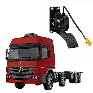 PEDAL DO ACELERADOR PARA MERCEDES ATEGO AXOR ACTROS 6 PINOS