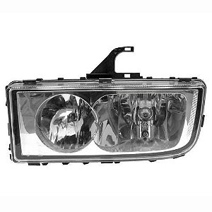 FAROL MERCEDES AXOR APOS 2005 H7 H1 LADO ESQUERDO