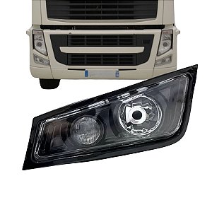 FAROL AUXILIAR PARA VOLVO FH/FM ESQ BLACK C/LONGO E NEBLINA