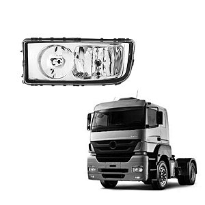 FAROL PARA MERCEDES AXOR LENTE VIDRO LE FAROL ALTO NINO