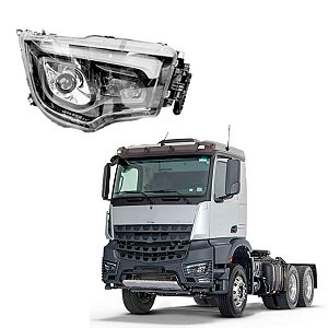 FAROL PARA MERCEDES AROCS 3351 2023 FULL LED/XENON DIREITO