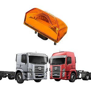 LANTERNA LED P/ VW WORKER/DELIVERY CONSTELLATION 24V AMARELA