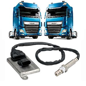 SENSOR NOX DAF XF 105 4 POLOS 24V 2012 A 2022 HELLA