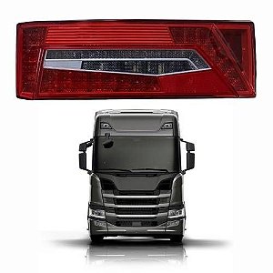 LANTERNA TRASEIRA EDN LED CAMINHAO SCANIA NTG ESQ