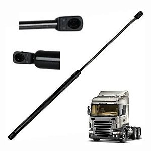 AMORTECEDOR DOBRADIÇA SCANIA SÉRIE 5 GRADE SUPERIOR MOLA GÁS