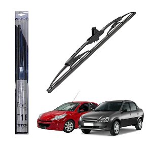 PALHETA UNIVERSAL 18 POLEGADAS PARABRISA DIANTEIRO VETOR