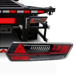 LANTERNA TRASEIRA LED S96 FLASHING 24V DIREITO SINALSUL