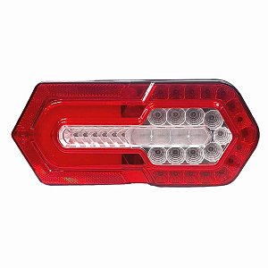 LANTERNA TRASEIRA TURN LED BIVOLT COM GUIA LUZ