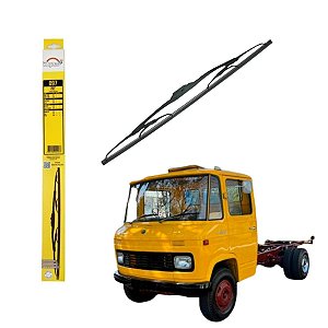 PALHETA LIMPADOR DYNA PARA CAMINHÃO MERCEDES DYNA PRETO 20 P