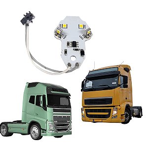 MÓDULO PLACA LED DRL FAROL PARA VOLVO FH/FM LÂMPADA 24V