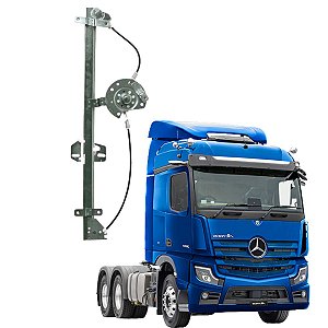 MAQUINA VIDRO MANUAL PARA MERCEDES AXOR ATEGO ESQ PINO BAIXO