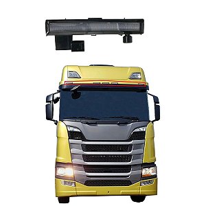 LANTERNA TAPA SOL PARA CAMINHÃO SCANIA NTG LED 24V CRISTAL