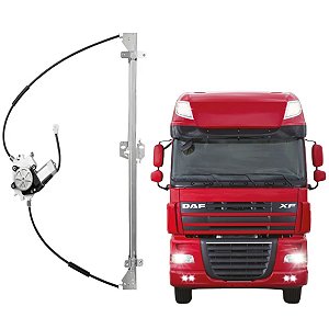 MÁQUINA VIDRO ELÉTRICA DAF XF105 DIREITA COM MOTOR 24V ZINNI