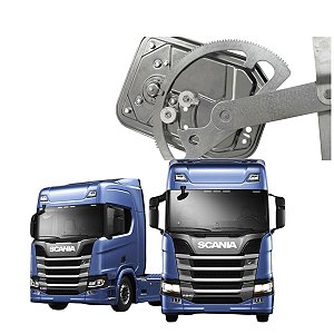 MAQUINA DE VIDRO SCANIA SERIE 4/5/6 LADO DIREITO MANUAL