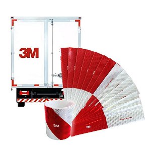 FAIXA REFLETIVA 3M ORIGINAL LADO DIREITO EMBALAGEM COM 10 UN