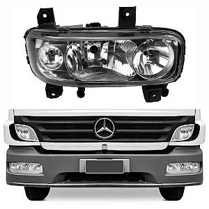 FAROL PARA MERCEDES ATEGO 2012+ C/ AUX NEBLINA ESQUERDO