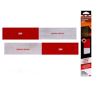 KIT 10 FAIXAS REFLETIVAS LADO DIREITO/ESQ BLISTER