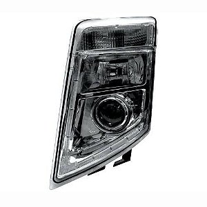 FAROL PRINCIPAL PARA VOLVO FH13 APÓS 2010 ESQUERDO COM DRL