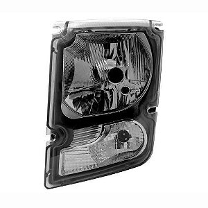FAROL VOLVO VM APÓS 2006 LADO ESQUERDO H4 C/ PISCA CINZA