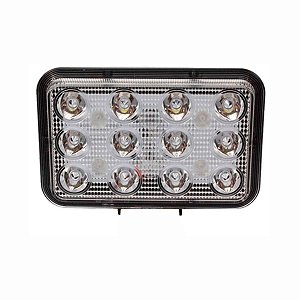 FAROL AUXILIAR RETANGULAR 12 LEDS BIVOLT 140×93 MM EDN