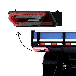 LANTERNA SUPERIOR VOLKAN BRASLUX LED BIVOLT LADO ESQUERDO