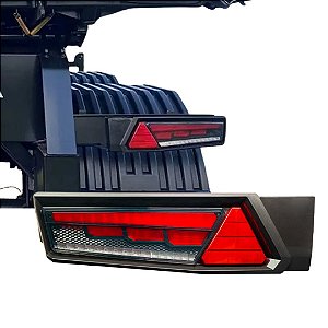 LANTERNA TRASEIRA LED BIVOLT WINGS LADO ESQUERDO BRASLUX